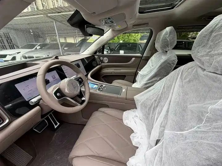 Range EV AITO M9 2025 Max Trim 5-Seat 52kWh, Equipped with Top-spec 896-Line QianKun LiDAR, Second Hand New Energy Car Global Export 4