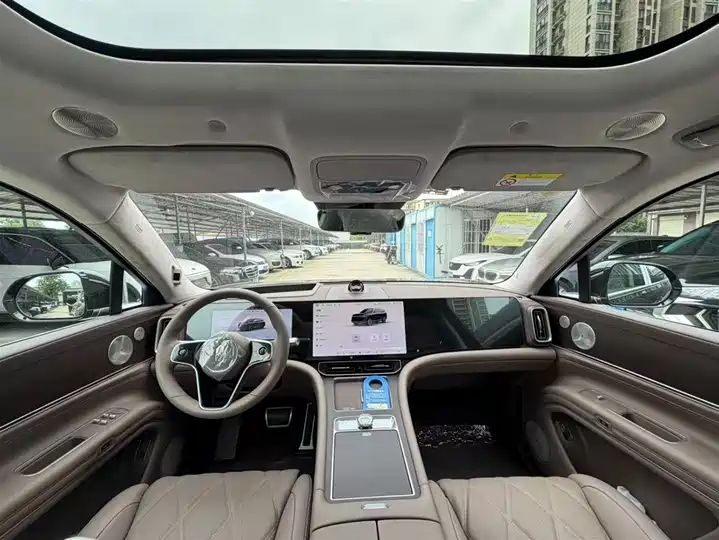 Range EV AITO M9 2025 Max Trim 5-Seat 52kWh, Equipped with Top-spec 896-Line QianKun LiDAR, Second Hand New Energy Car Global Export 5