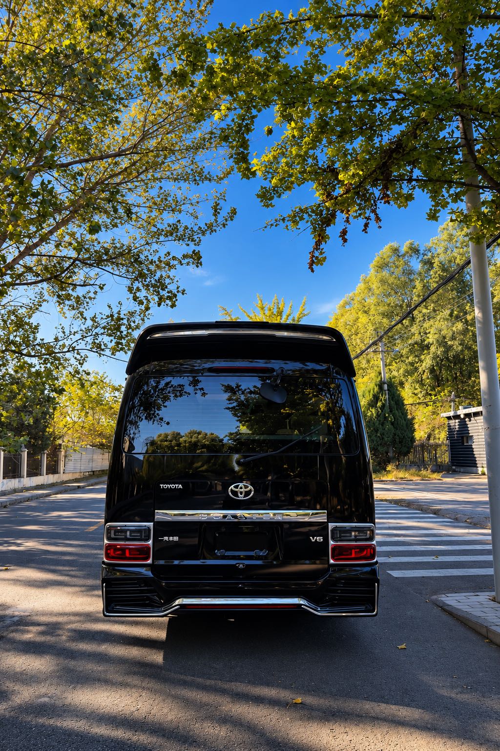 Bus 12-Seat Caesar Gulfstream Version, LHD, With Paint Protection Film, Used Car Export from China, Custom Available 9