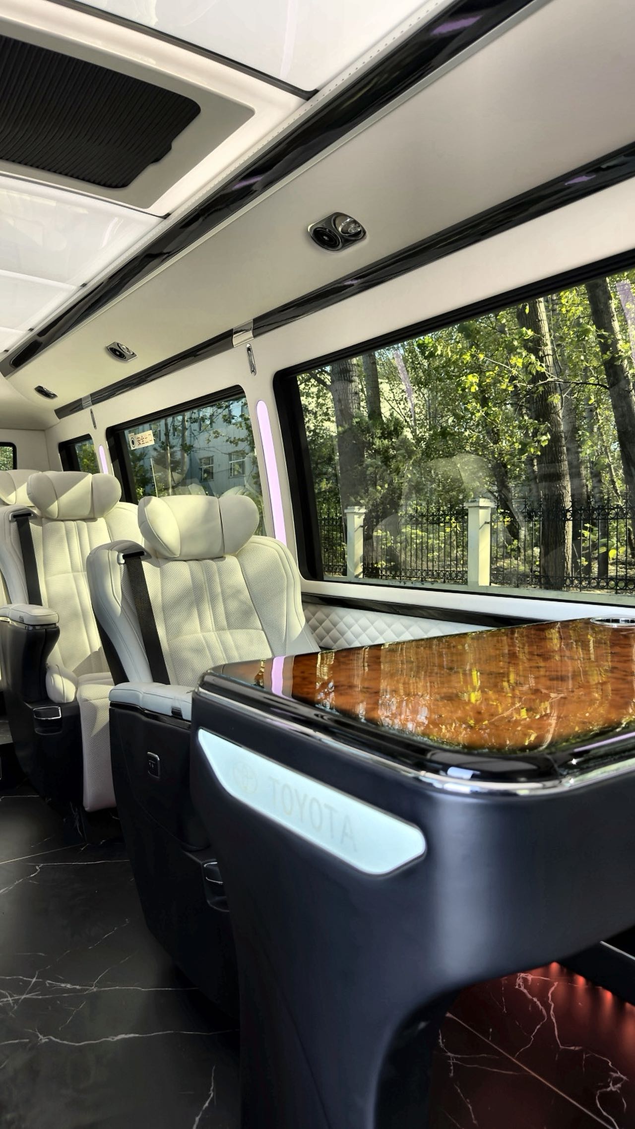 Bus 12-Seat Caesar Gulfstream Version, LHD, With Paint Protection Film, Used Car Export from China, Custom Available 13